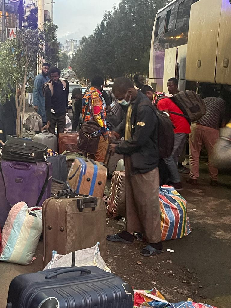 Sudan: 74 Ghanaians arrive in Addis Ababa, to be flown home Tuesday – Foreign Affairs Ministry