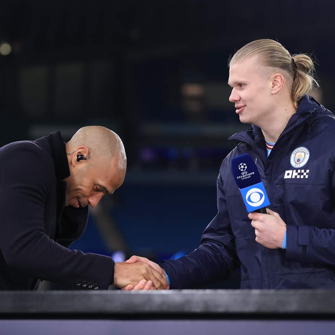 Haaland equals Thierry Henry’s record during Brighton, City game