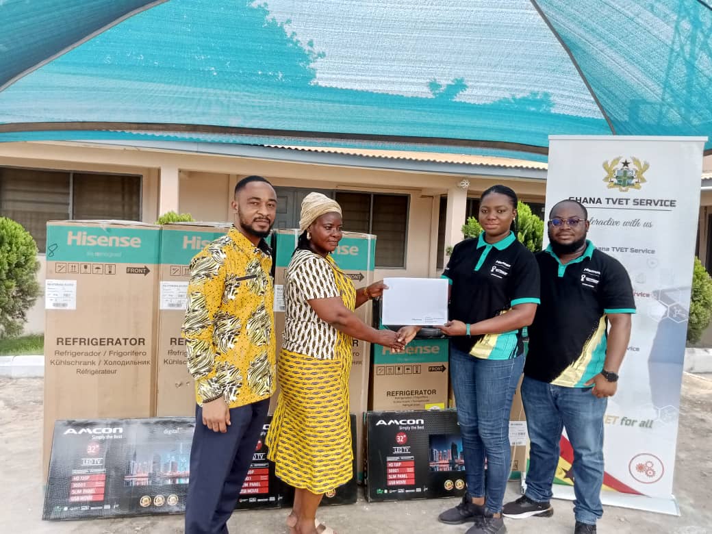 Hisense Ghana donates to Accra TVET