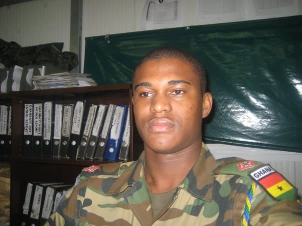 ‘I only touched Major Mahama’s trousers,’ accused murderer claims in court