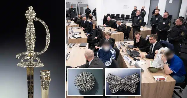 Gang detained for stealing gems worth £100,000,000