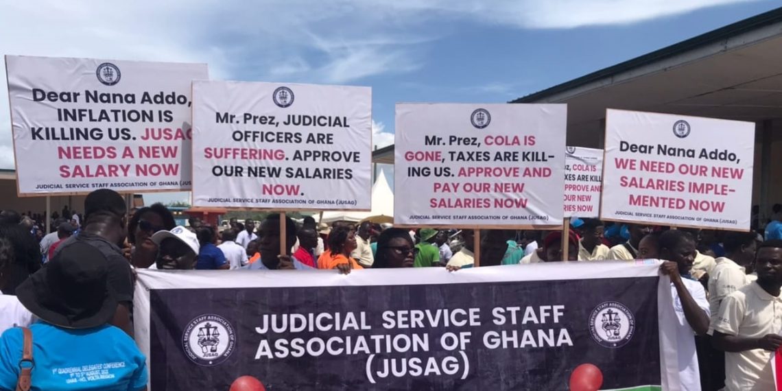 JUSAG refuses to call off strike, demand payment plan