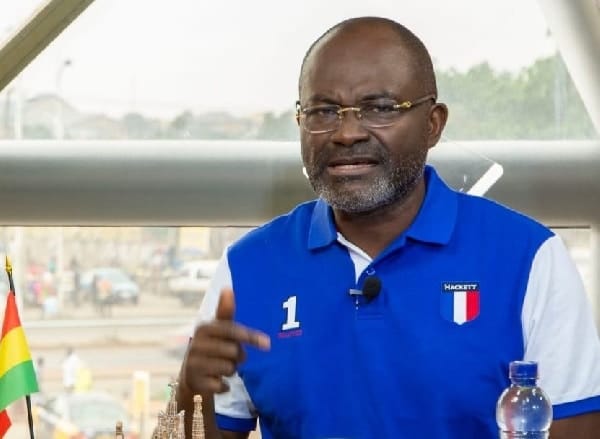 Ken Agyapong promises to tackle unemployment if voted into power