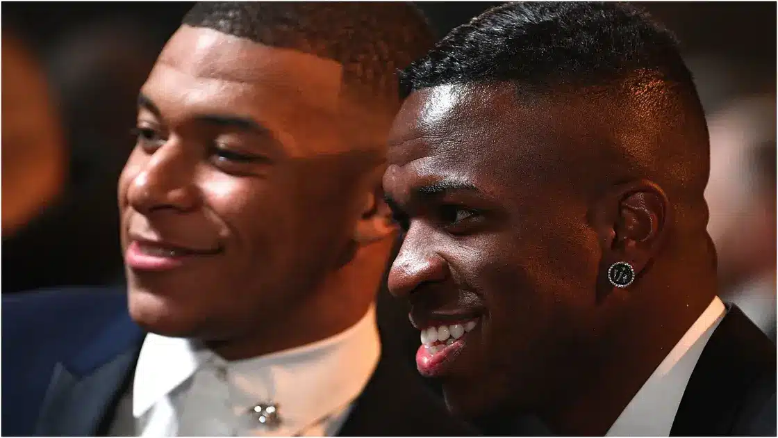 PSG’s Mbappe sympathizes with Vinicius Jnr amidst racism attacks