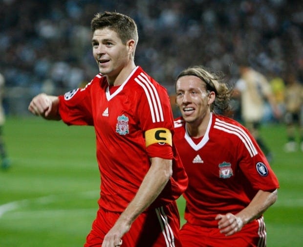 Steven Gerrard wept heavily after Lucas touching post-season gift
