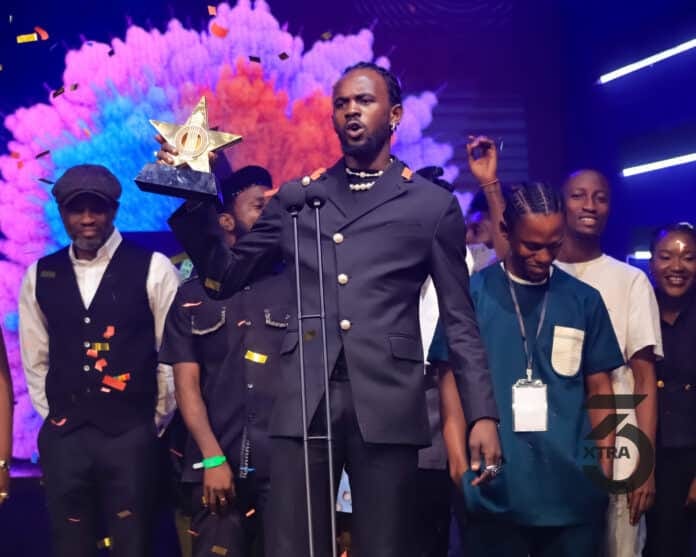 VGMA 24:Black Sherif reacts after losing Album of the Year