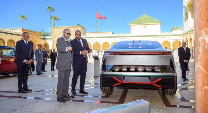 Morocco introduces a prototype of a hydrogen-powered car