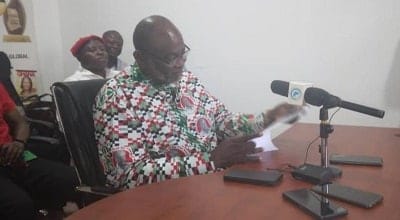 Spio-Garbrah supports Mahama during the NDC presidential primary