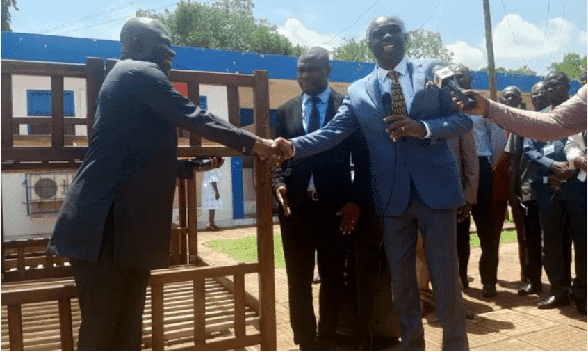 PRESEC, Legon receives 50 bunk beds from UPSA