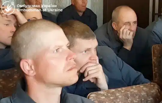 Russian prisoners of war made to see violent film detailing Putin’s brutalities