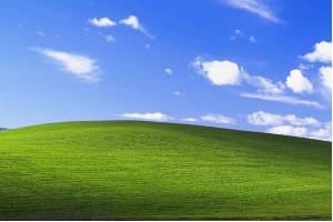 The world’s most viewed image “Bliss”