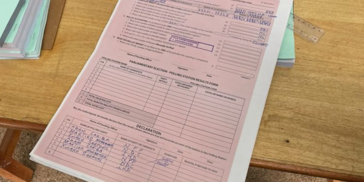 Controversy erupts as pre-signed Pink Sheet surfaces at Kumawu By-Election Voting Center