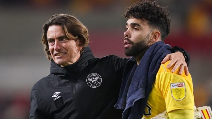 Brentford’s coach confirms Raya’s leaving but at a price worth £40m-plus