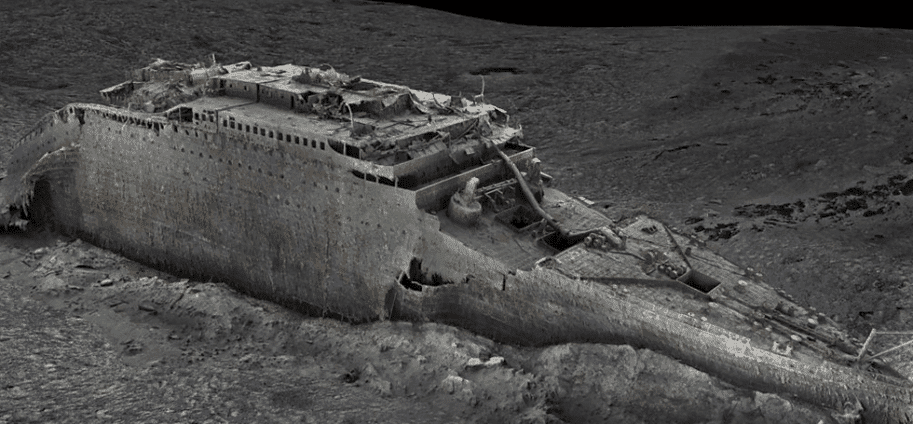 Scans unveil Titanic Wreck in full size, revealing unseen depths