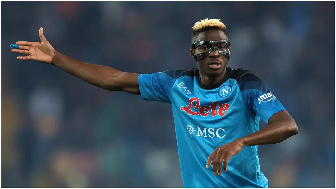 Napoli Boss De Laurentiis gush over clubs star Osimhen, teammates in stunning message