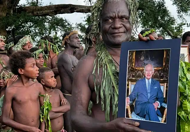 Coronation observed by tribe that revered Prince Philip as a deity