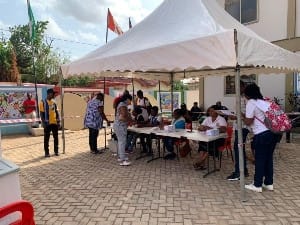 NDC Primaries: Serene ambience at Adentan as voting commences