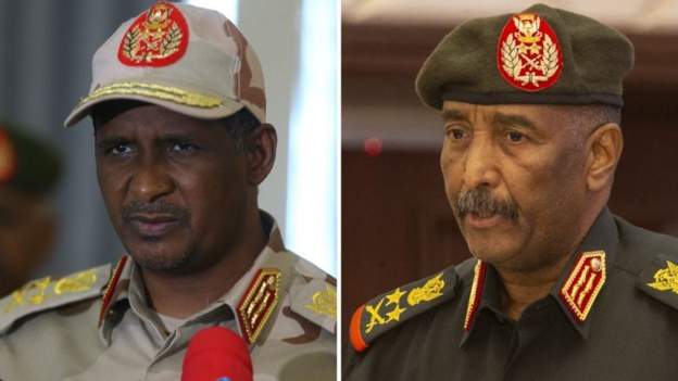 Sudan: Burhan sacks Hamedti his deputy