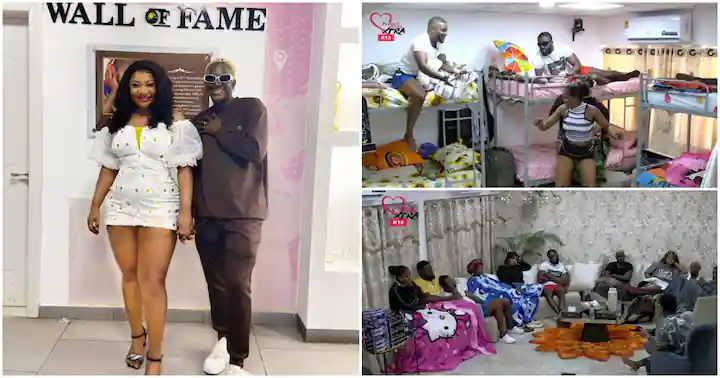 Footages from Perfect Match Extra reality show drop