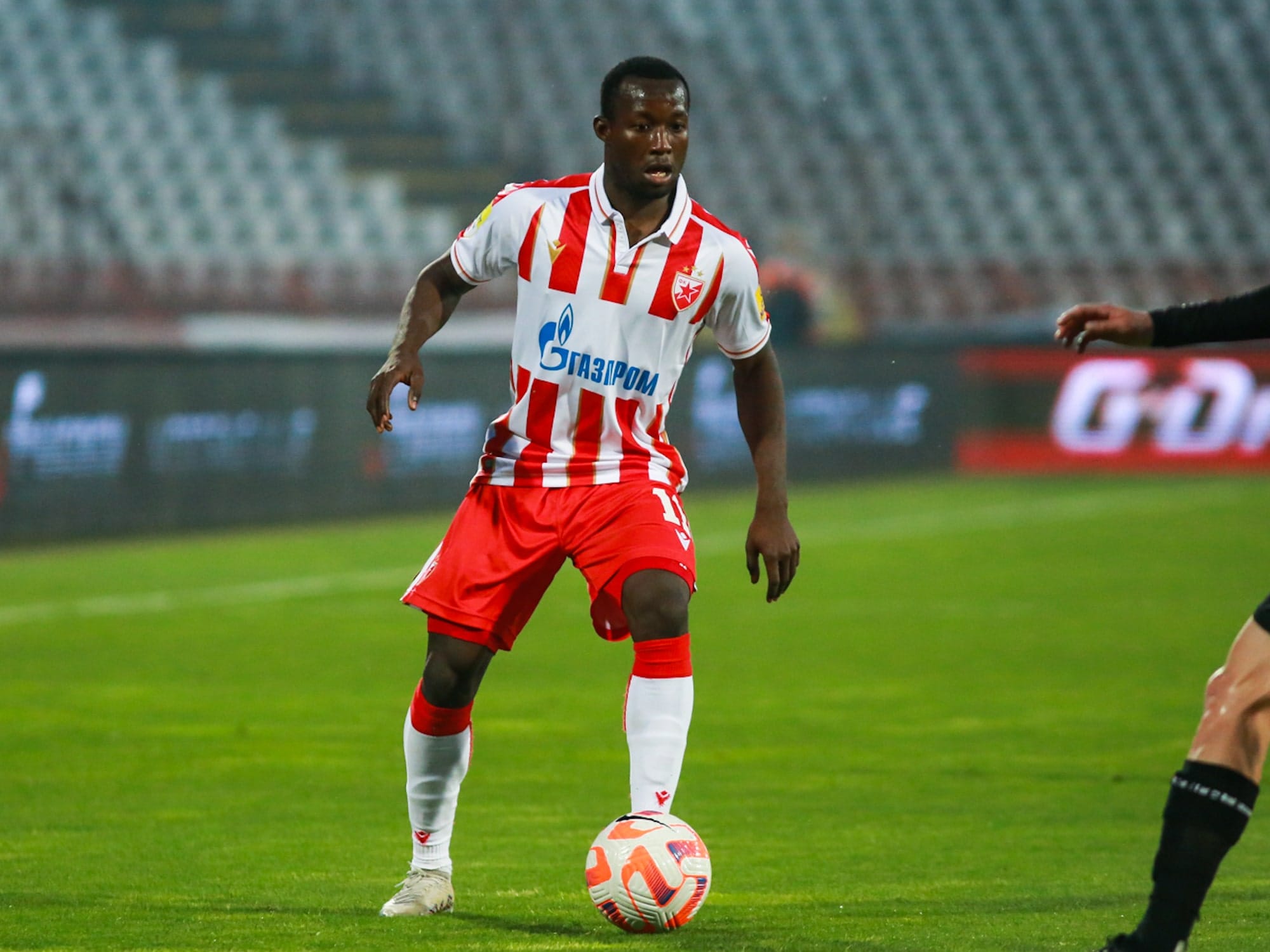 Witness enchanting goal scored by Osman Bukari for Red Star Belgrade in match against Vojvodina