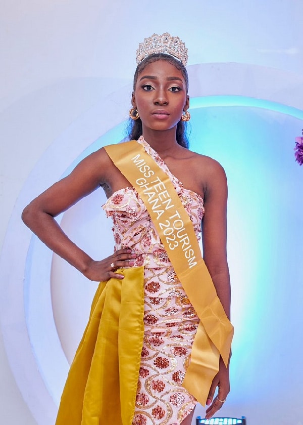 Raphaelina Naana Asare crowned Miss Teen Tourism Ghana 2023