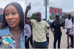 Video of Ras Nene being stopped from shooting at Achimota Mall goes viral