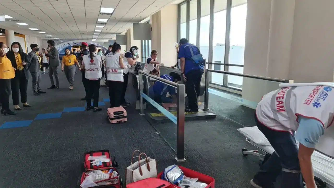 Woman had her leg amputated after being stuck on a moving walkway