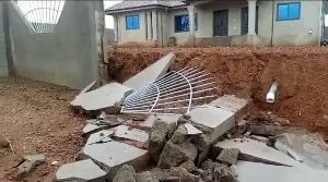 Collapsed wall kills 15-year old girl at Mankessim