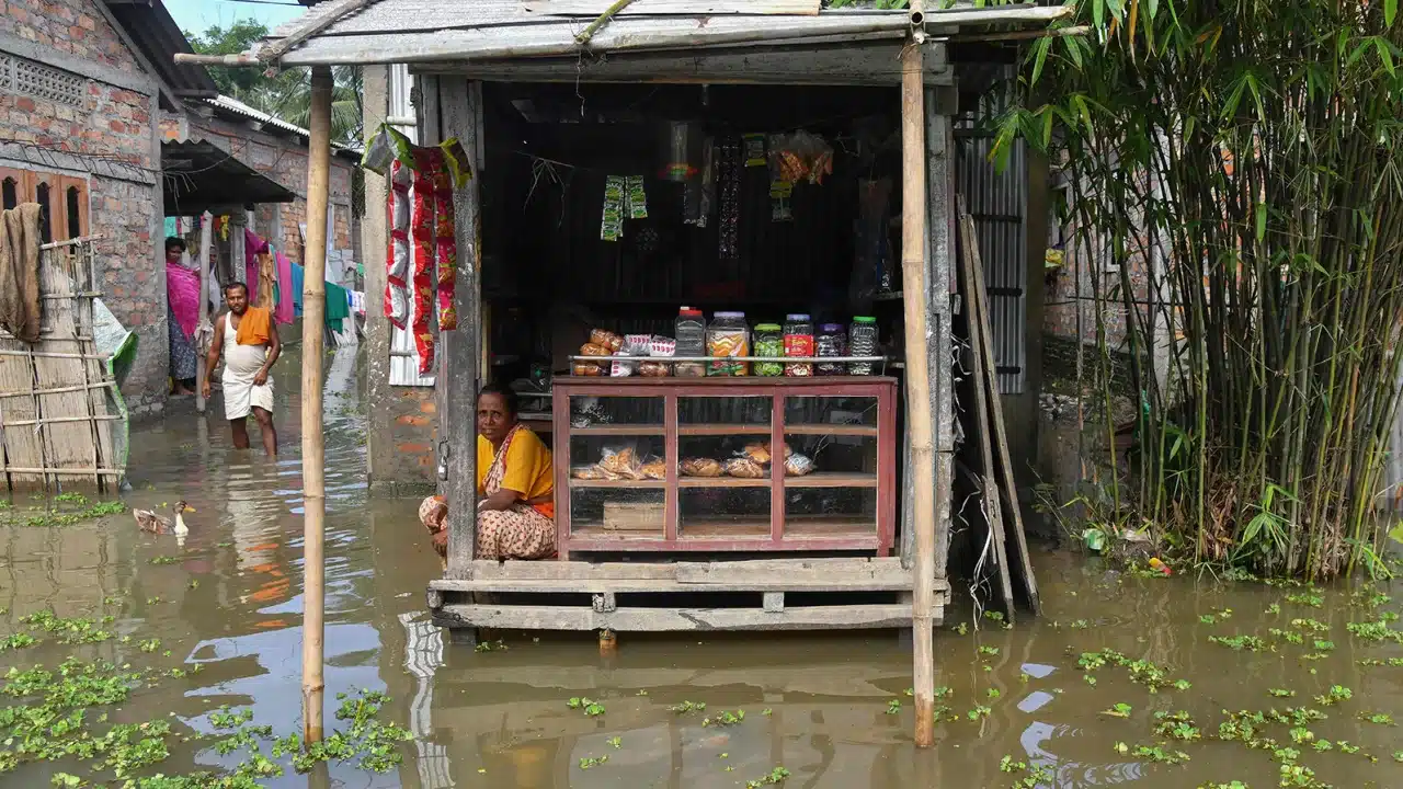 Over 500,000 people affected by flooding in Northeast India