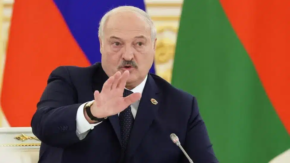 Opposition leader warns against Russian nuclear weapons ‘in hands of Belarus dictator’
