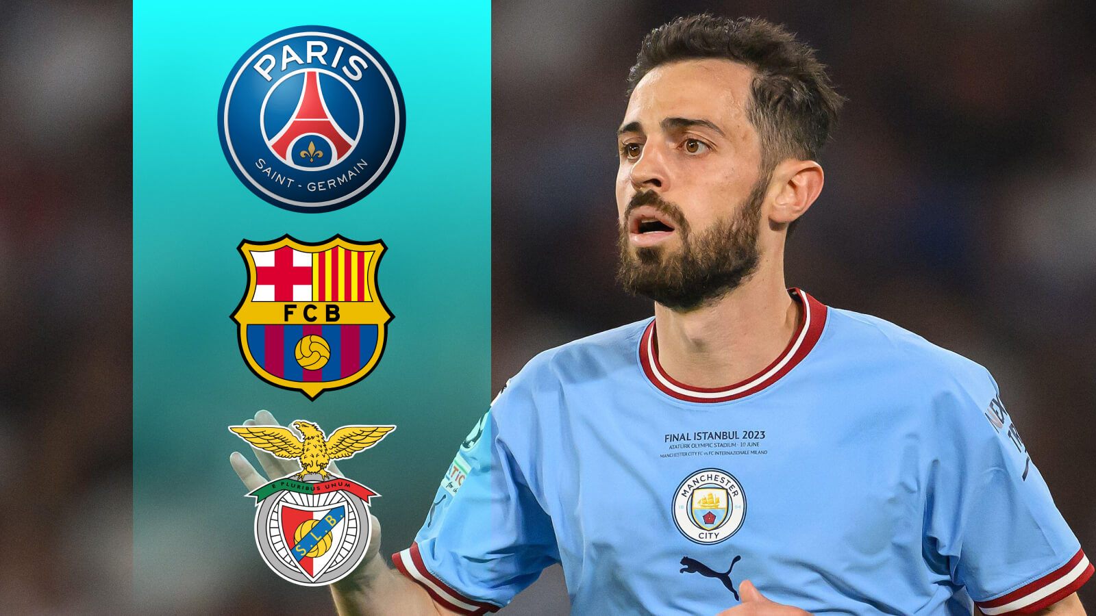 Silva turns down Saudi offer, while Barca, PSG show interest