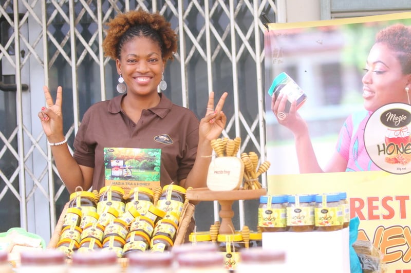 Meet Ghanaian lady manufacturing indigenous tea, honey, and dried fruits