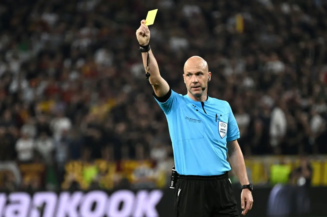 Referees’ organization blast abuse of Anthony Taylor in Budapest