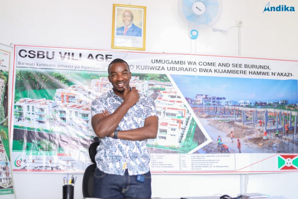 Fablice Manirakiza: The man who built the first gated community in Burundi