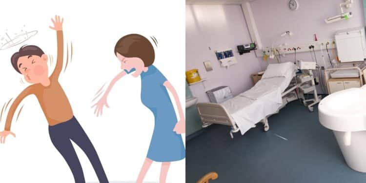 Woman slapped her daughter-in-law in hospital ward a day after giving birth via C-section