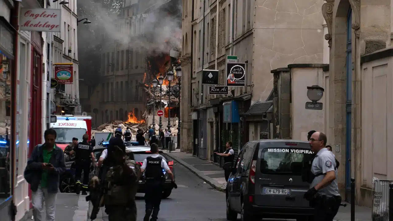 One person still missing after central gas explosions in Paris