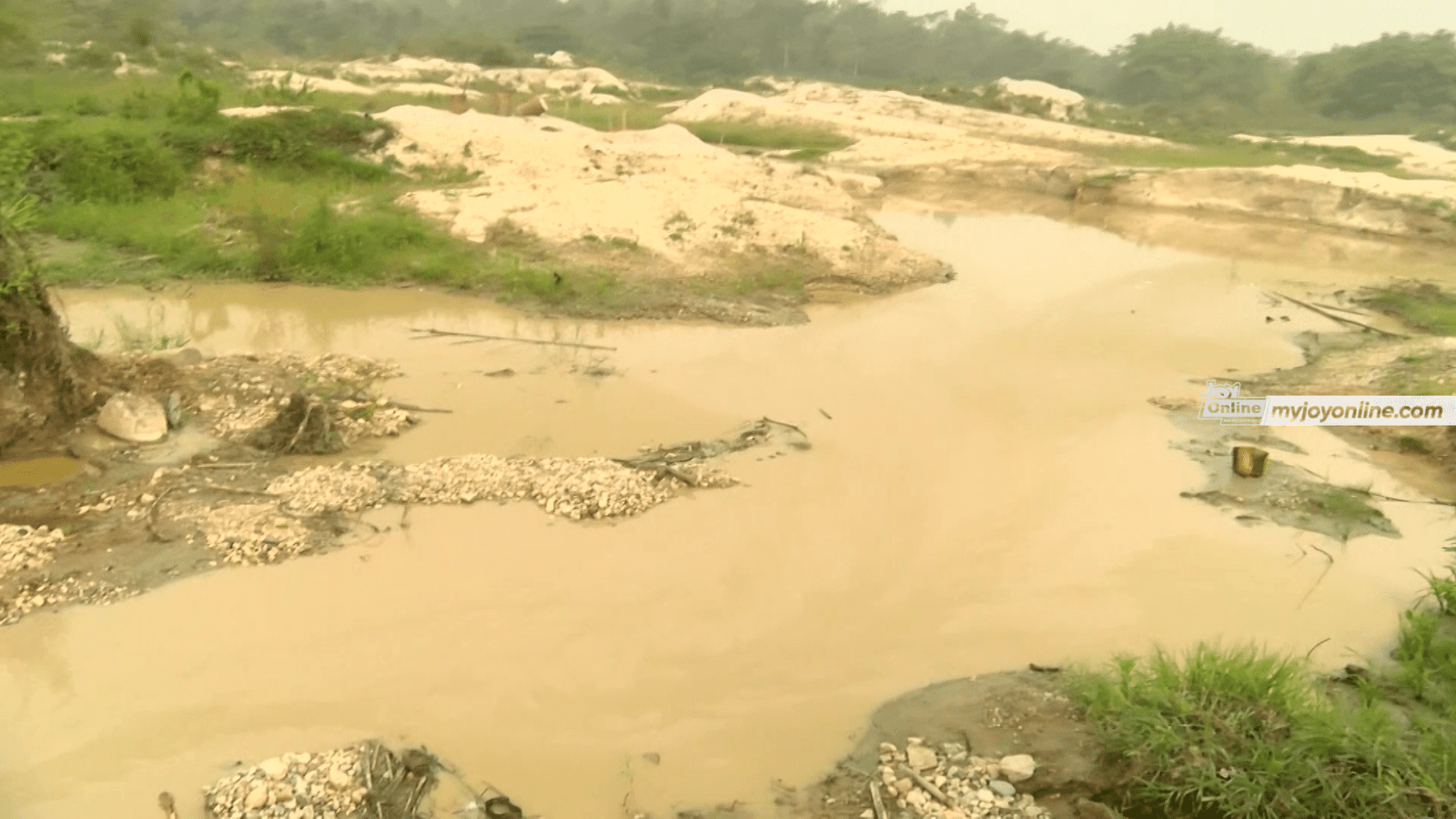 Galamsey: Water shortage in the offing as GWCL threatens plant shutdown