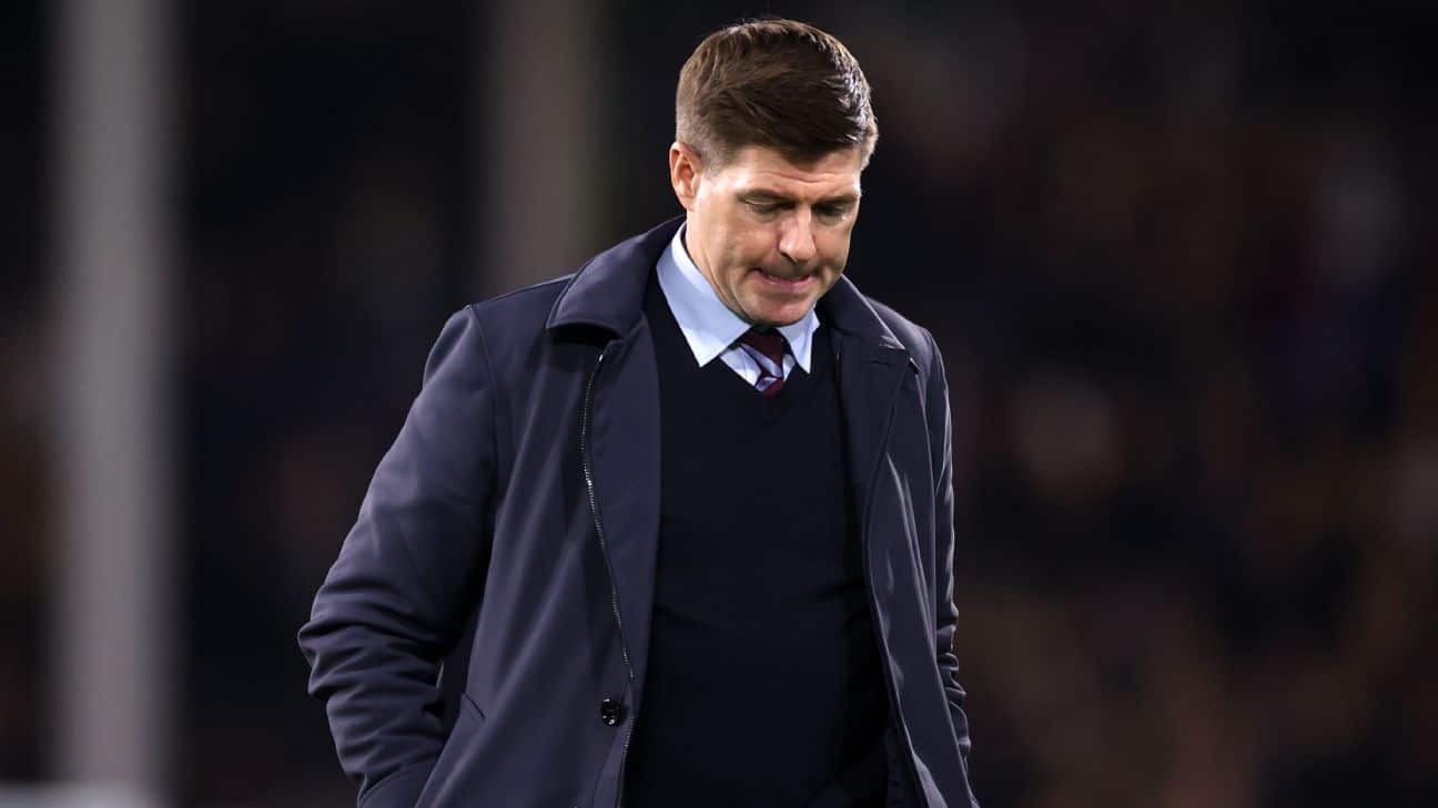 Steven Gerrard rejects Saudi’s Al-Ettifaq managerial job