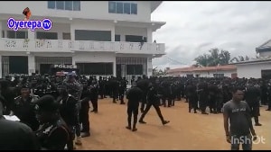 Assin North observes intense security presence ahead of by-election