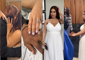 Ned Nwoko absent as his daughter Julia Nwoko marries baby daddy in Canada