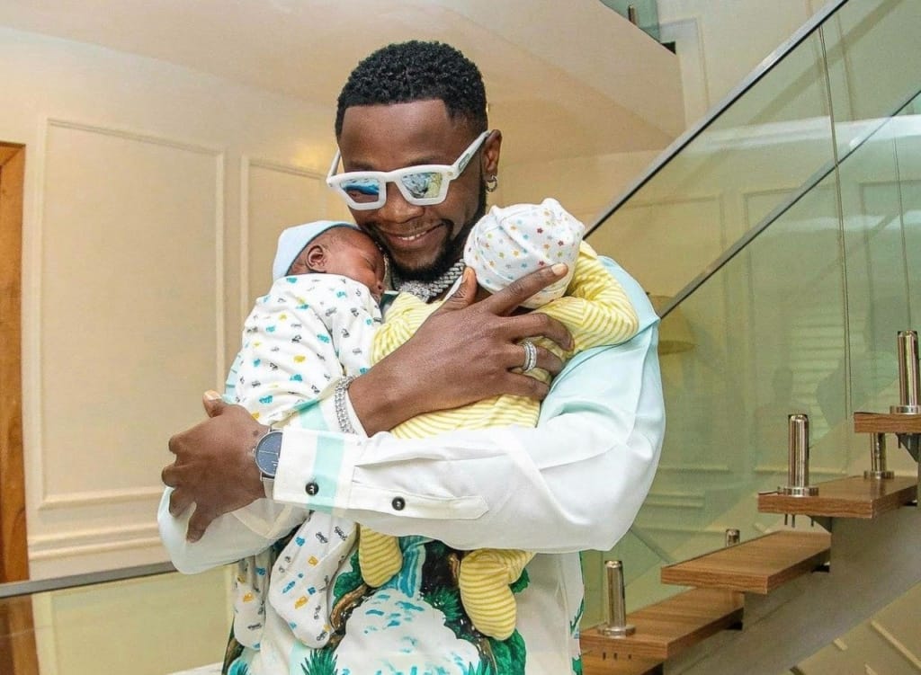 Kizz Daniels celebrates arrival of third child