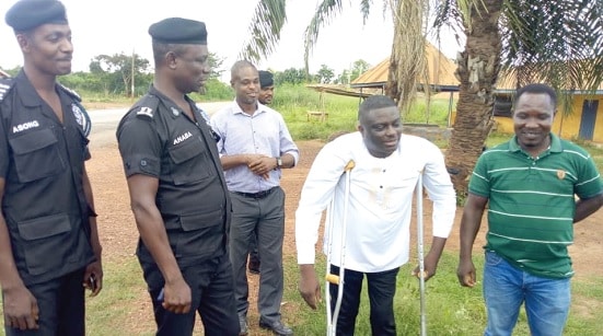Philanthropist builds police station for Odomase-Kwatire to boost highway security