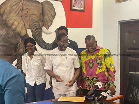 Dr Konadu Apraku re-submits nomination forms after being turned away by NPP Elections Committee