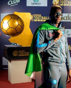 Kudus, Osimhen and other winners at the 5th Ghana Football Awards