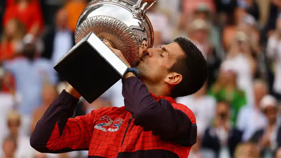 Djokovic makes record-breaking 23rd grand slam title at French Open final