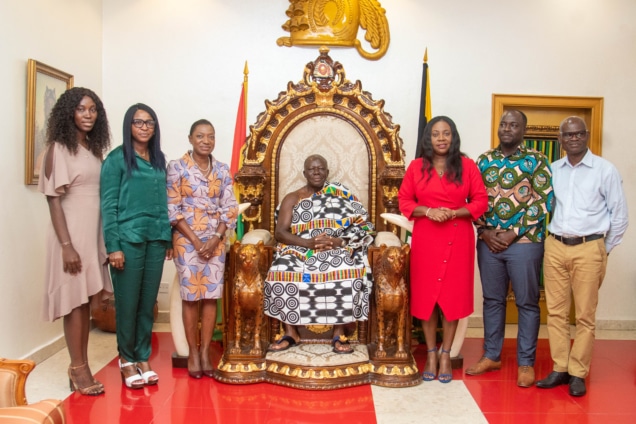 Otumfuo lauds Vodafone Ghana