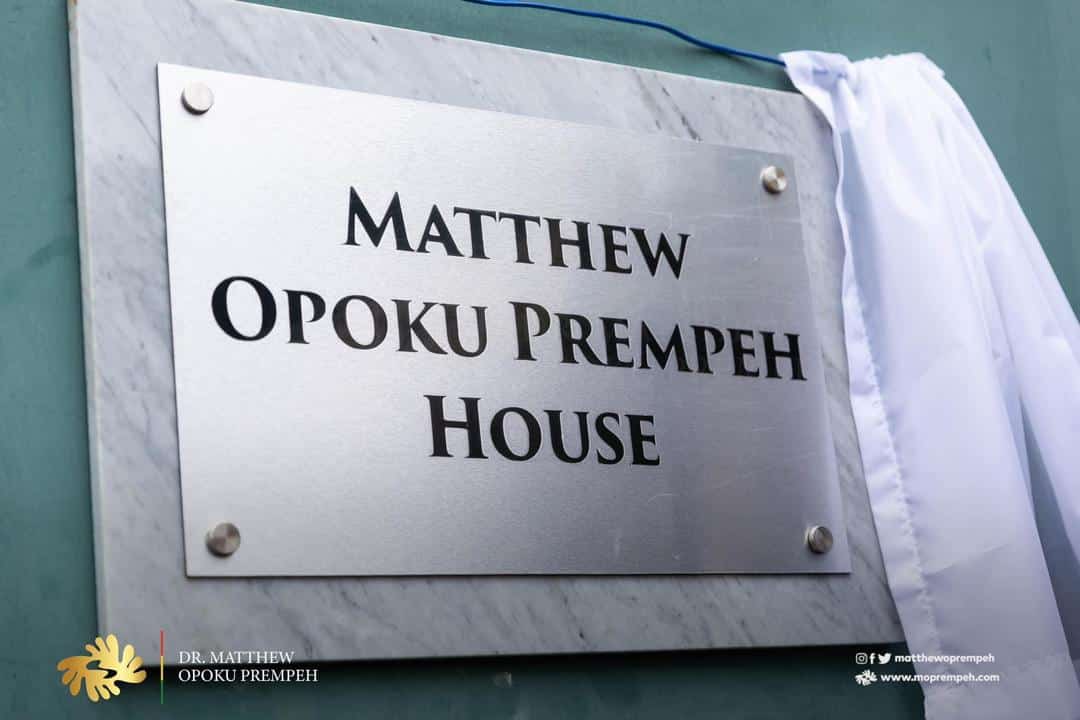 Energy Minister honoured as Prempeh College names dormitory ‘Matthew Opoku Prempeh House’