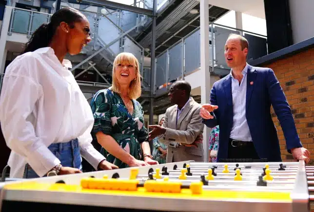 Prince William unveils ‘homely’ new apartments for young people on the street