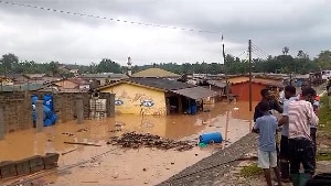 Over 50 houses, properties at Ewuseijoe destroyed by floods