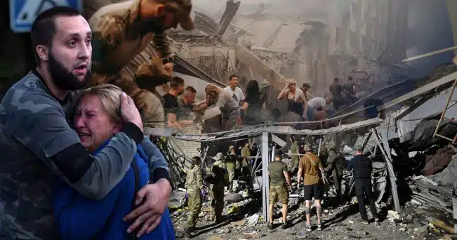 Missile strike shakes Kramatorsk as Putin’s men attack a pizza restaurant